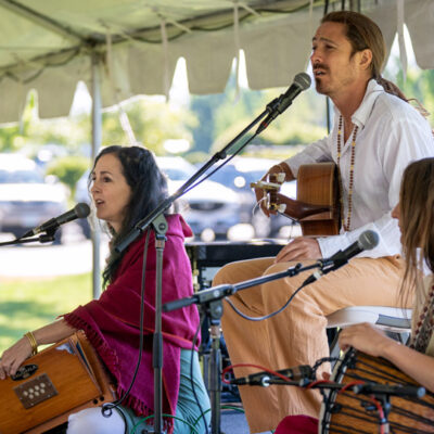 Music performance at the Bend Yoga Festival